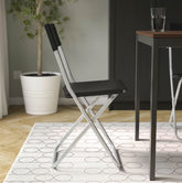 IKEA GUNDE Folding chair, Black FREE SHIPPING